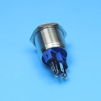 25mm 1NO 1NC Stainless steel momentary type LED ring illuminated push button switch
25mm 1NO 1NC Stainless steel momentary type LED ring illuminated push button switch