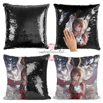 Kayo Hinazuki Sequin Mermaid Throw Pillow Cushion Cover Car Home Decoration Sofa Bed Decor Decorative Pillowcase
Kayo Hinazuki Sequin Mermaid Throw Pillow Cushion Cover Car Home Decoration Sofa Bed Decor Decorative Pillowcase