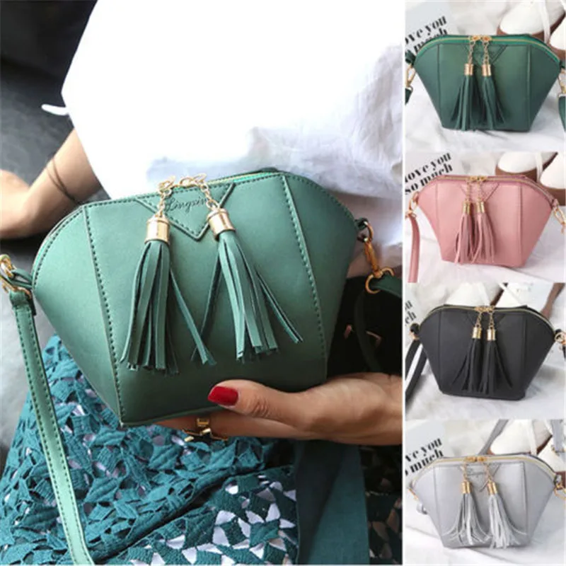 2018 New And Fashion Classic Women Girl Small Mini Tassel Crossbody Shoulder Bags Tote Purse Handbag | Багаж и сумки