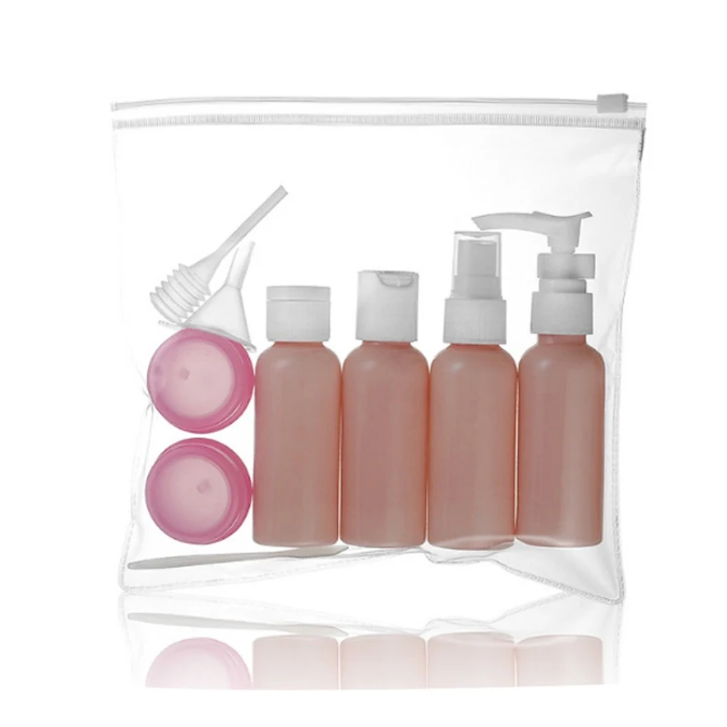 9Pcs Refillable Bottles Portable Leak Proof Travel Containers For Shower Gel Shampoo Essence Liquid Cream
9Pcs Refillable Bottles Portable Leak Proof Travel Containers For Shower Gel Shampoo Essence Liquid Cream