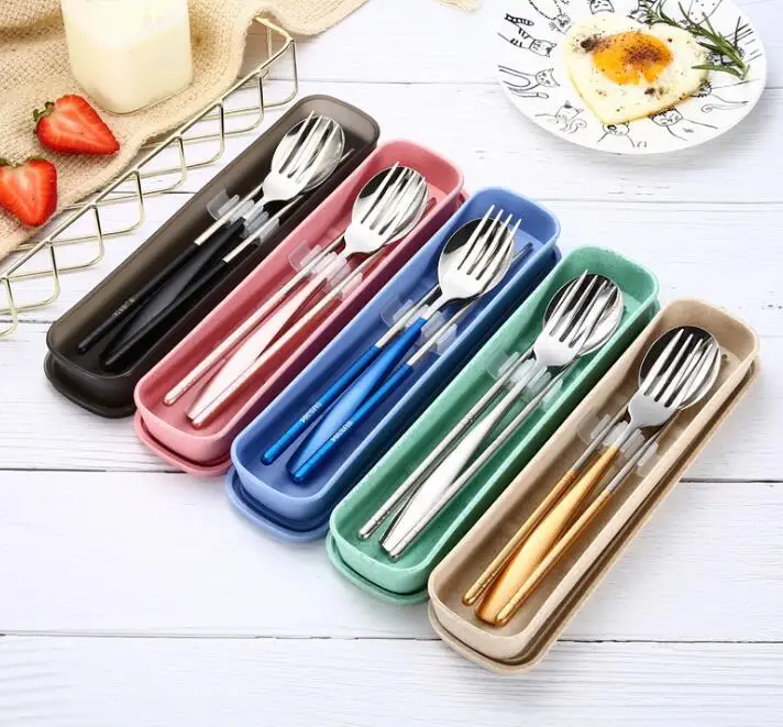 TECHOME 304 Stainless Steel Cutlery Dinnerware Set Spoon Fork Chopsticks Student Outdoor Travel Portable 3PCS Tableware Set
TECHOME 304 Stainless Steel Cutlery Dinnerware Set Spoon Fork Chopsticks Student Outdoor Travel Portable 3PCS Tableware Set