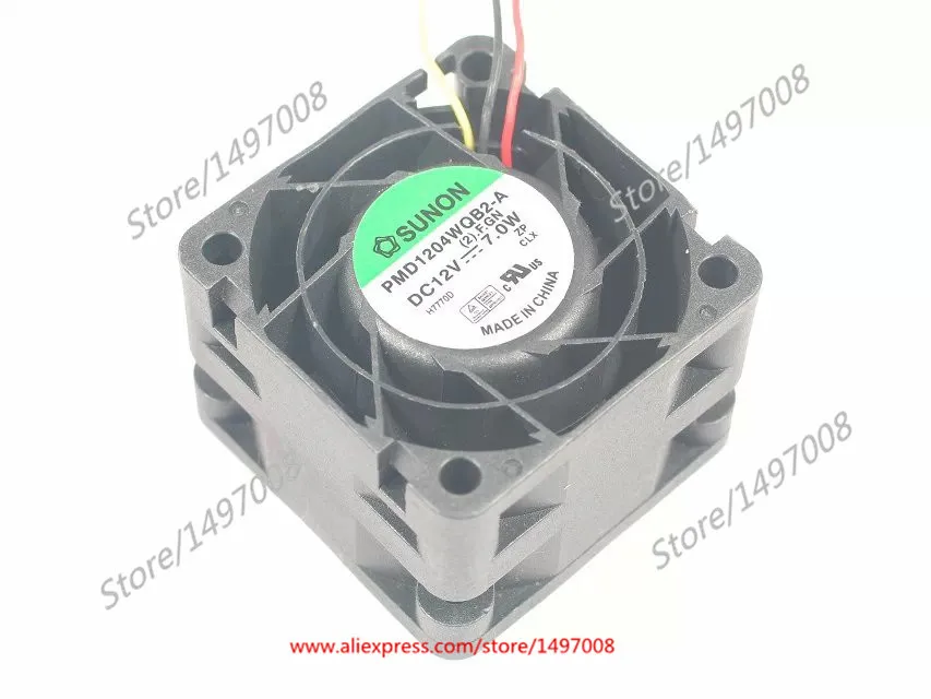 SUNON PMD1204WQB2-A (2).F.GN DC 12 В 7 0 Вт 40x40x28 мм вентилятор охлаждения сервера | Компьютеры и