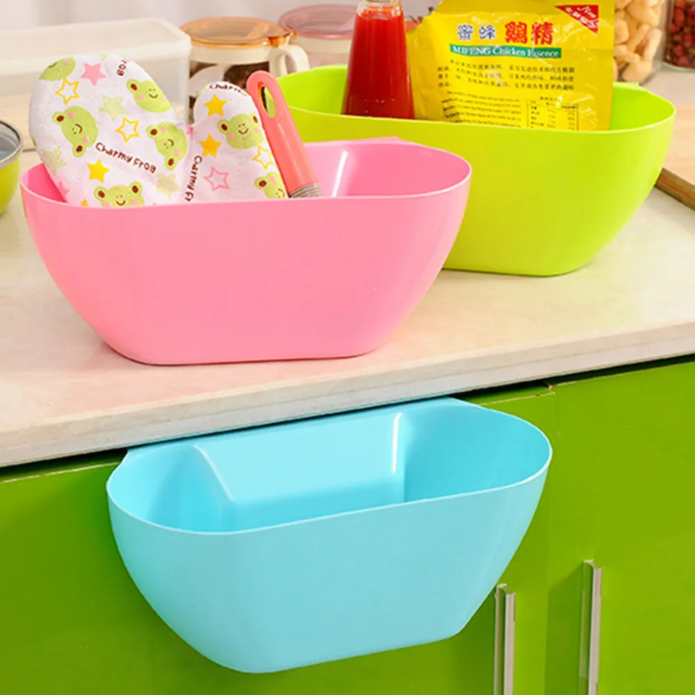 Hanging trash can for kitchen storage box / Storage basket / Cabinet door plastic desktop storage box for daily necessities
Hanging trash can for kitchen storage box / Storage basket / Cabinet door plastic desktop storage box for daily necessities