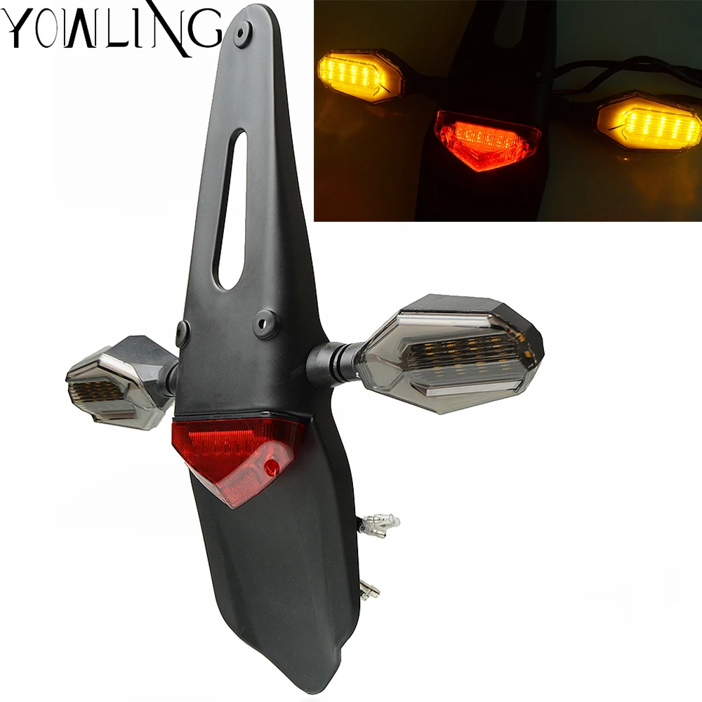 Red LED Motorcycle Motorbike Rear Tail Light Brake Stop Lights With Turn Signals Light Lamp FOR KTM EXC EXCF SX SXF XCW XCF
Red LED Motorcycle Motorbike Rear Tail Light Brake Stop Lights With Turn Signals Light Lamp FOR KTM EXC EXCF SX SXF XCW XCF