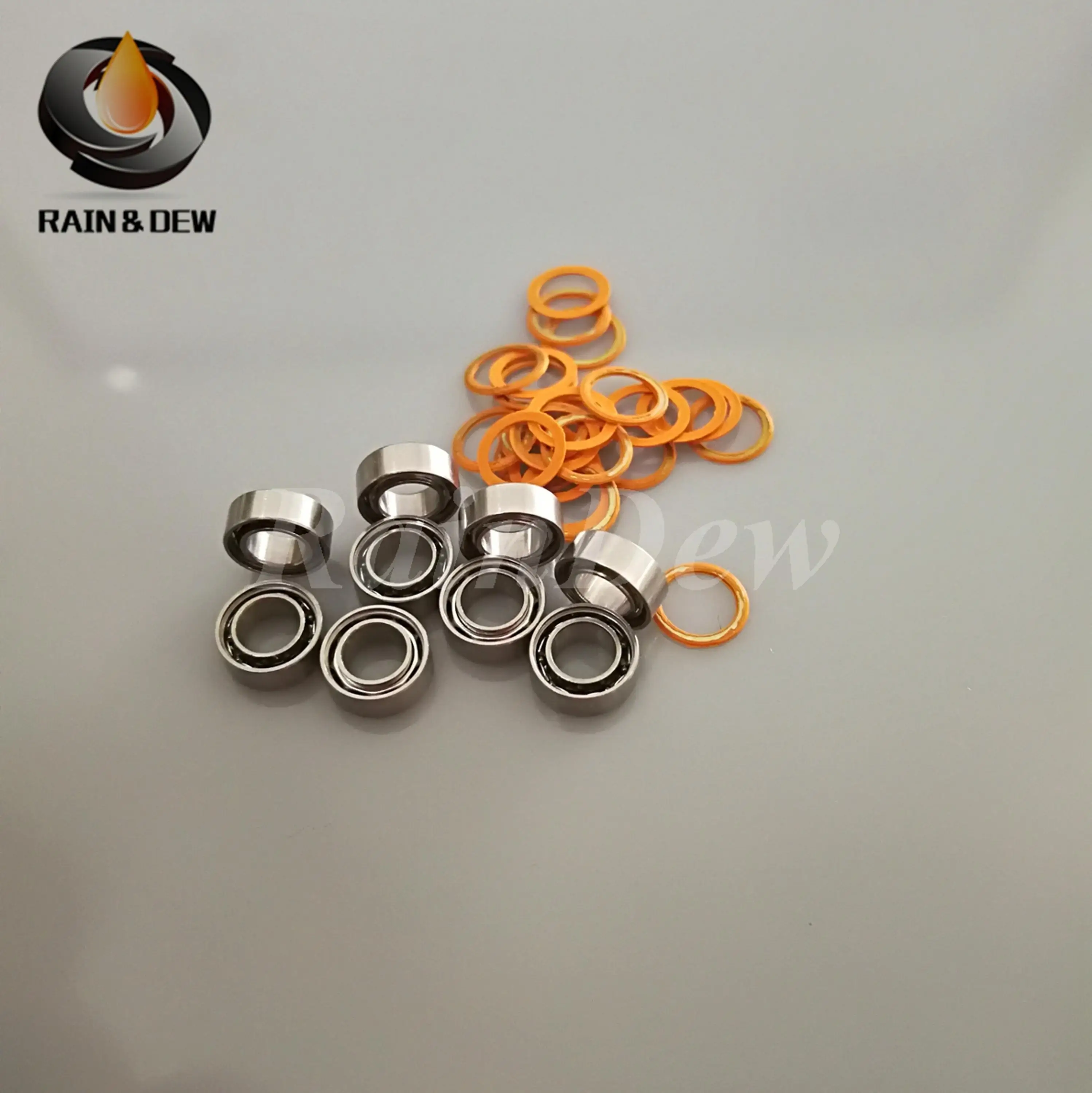 SMR74-2OS ABEC-7 LD 2Pcs Stainless Steel Hybrid Ceramic Bearing 4x7x2.5mm air bearings for ADCOCK STANTON reels
SMR74-2OS ABEC-7 LD 2Pcs Stainless Steel Hybrid Ceramic Bearing 4x7x2.5mm air bearings for ADCOCK STANTON reels