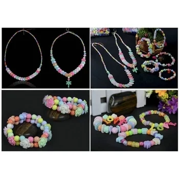 1 Set Acrylic Colorful Beads Kit Girls DIY Jewelry Necklace Bracelet Making Toys Beads with Plastic Box
1 Set Acrylic Colorful Beads Kit Girls DIY Jewelry Necklace Bracelet Making Toys Beads with Plastic Box