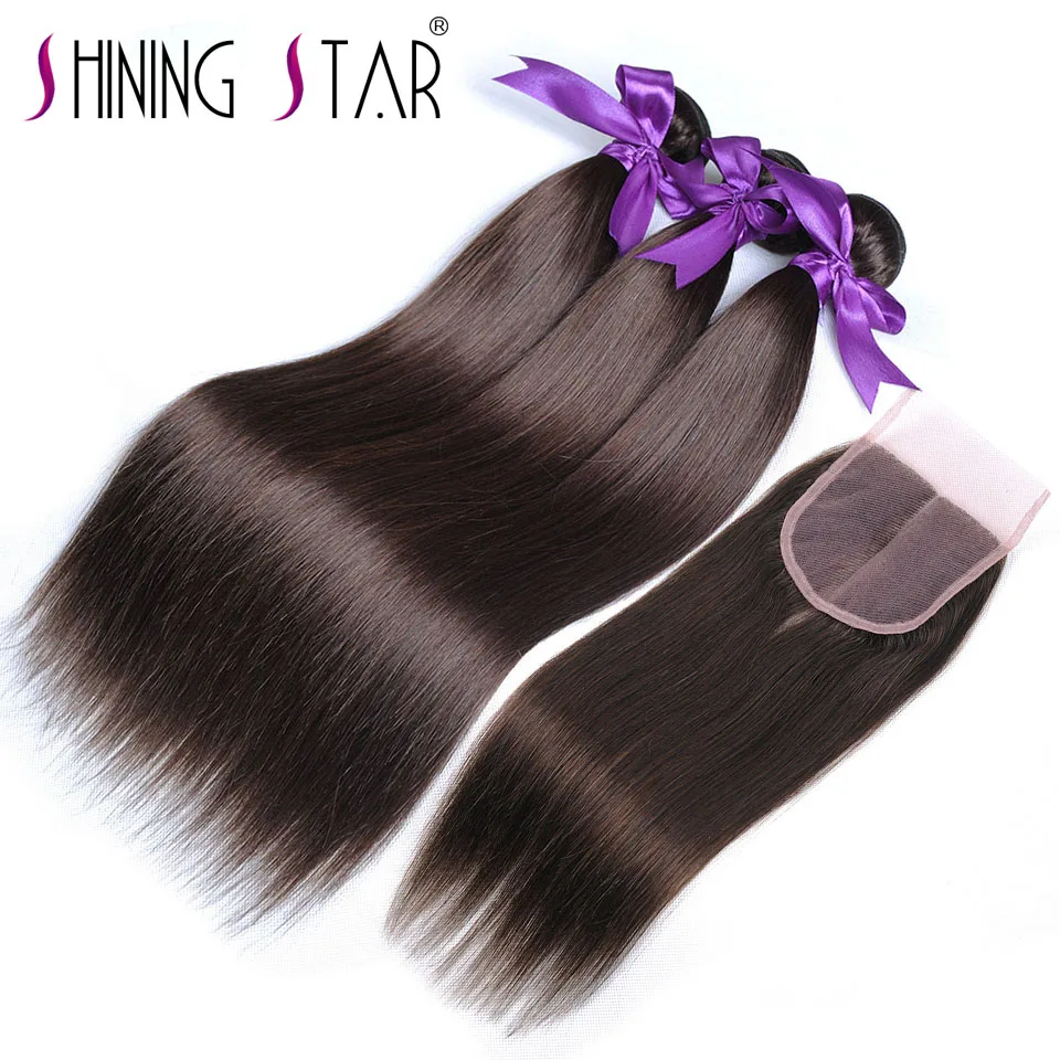 light brown bundles with closure