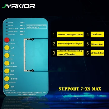 Intelligent Multifunctional LCD Digitizer Screen Test Board for iPhone Xs Max/Xs/X XR LCD Display/3D Touch Brightness Tester
Intelligent Multifunctional LCD Digitizer Screen Test Board for iPhone Xs Max/Xs/X XR LCD Display/3D Touch Brightness Tester