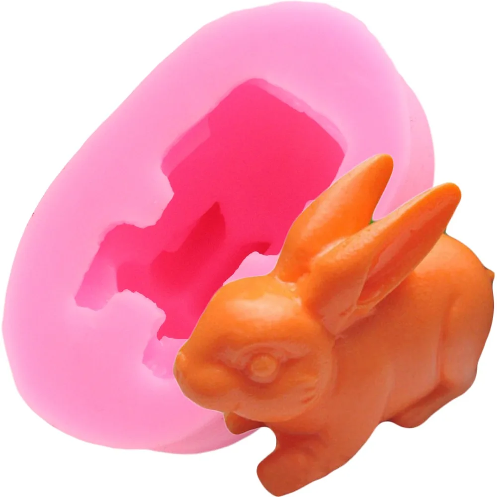 3D Easter Rabbit Soap Silicone Molds Bunny Candle Resin Clay Mold Chocolate Candy Mold Fondant Cake Decorating Tools
3D Easter Rabbit Soap Silicone Molds Bunny Candle Resin Clay Mold Chocolate Candy Mold Fondant Cake Decorating Tools