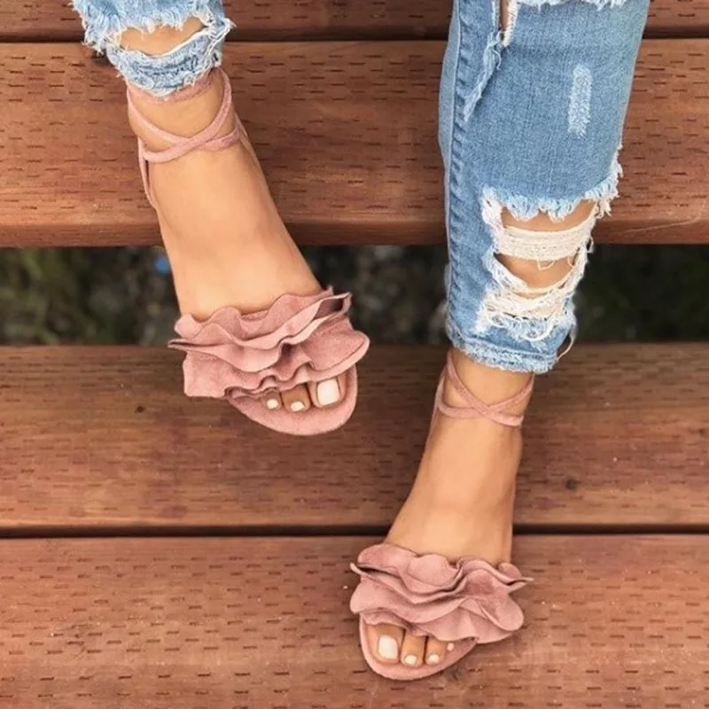 Women Sandals 2019 Summer Women Flat Sandals Fashion Flock Sandals Flowers Decor Women Beach Shoes Plus Size 42 43
Women Sandals 2019 Summer Women Flat Sandals Fashion Flock Sandals Flowers Decor Women Beach Shoes Plus Size 42 43