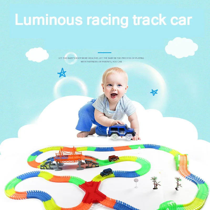 New Racing Track Toys Assembly Circular track Eco-friendly plastics assemble building blocks for child a Christmas birthday gift
New Racing Track Toys Assembly Circular track Eco-friendly plastics assemble building blocks for child a Christmas birthday gift