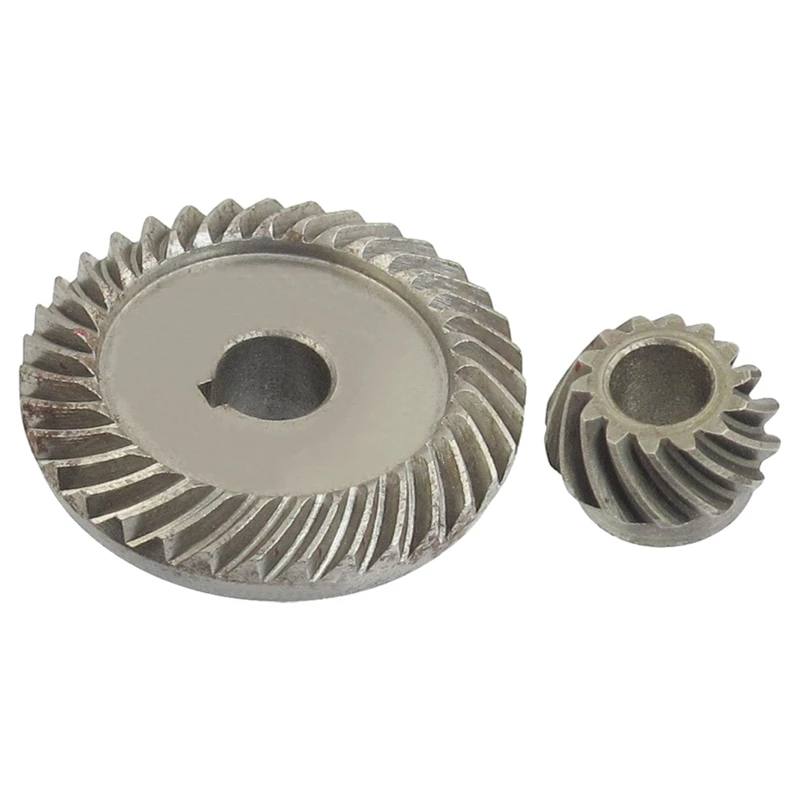 

Angle Grinder Spare Part Tapered Bevel Gear Set for LG Silver Metal