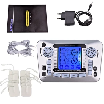 Dual-Output Pulse TENS Massage Digital Therapy Physiotherapy EMS Massager Electrical Nerve Muscle Stimulator Pain Relief Machine
Dual-Output Pulse TENS Massage Digital Therapy Physiotherapy EMS Massager Electrical Nerve Muscle Stimulator Pain Relief Machine