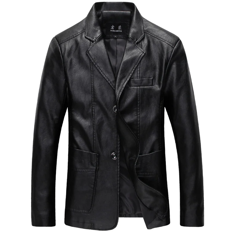 2018 Spring and Autumn Fashion New Men's Casual Boutique Business Leather Suit / Men's Pu Blazer Coat Jacket
2018 Spring and Autumn Fashion New Men's Casual Boutique Business Leather Suit / Men's Pu Blazer Coat Jacket