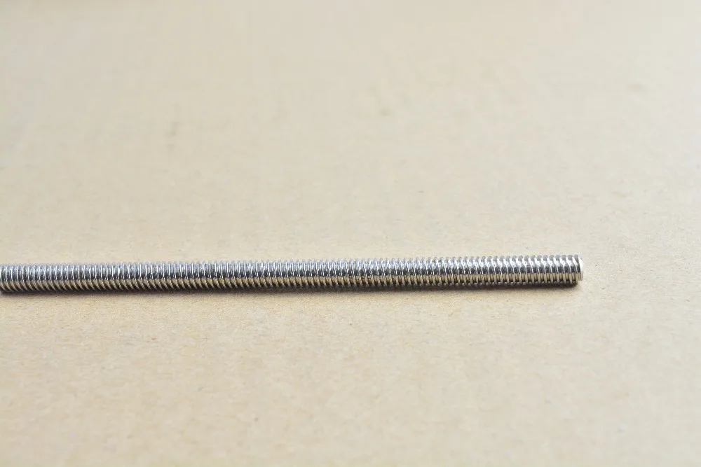 3d printer T5 diameter 5mm length 1000mm lead 1mm 2mm 4mm 304 stainless steel trapezoidal screw 1pcs
3d printer T5 diameter 5mm length 1000mm lead 1mm 2mm 4mm 304 stainless steel trapezoidal screw 1pcs