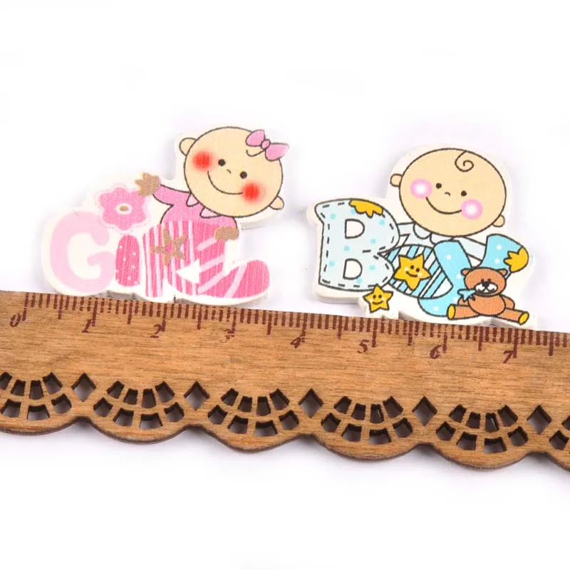 20Pcs Blue Pink Paint Boy And Girl Wooden Crafts Scrapbooking Handmade Embellishments For Art DIY Accessories 30x36mm M1584
20Pcs Blue Pink Paint Boy And Girl Wooden Crafts Scrapbooking Handmade Embellishments For Art DIY Accessories 30x36mm M1584
