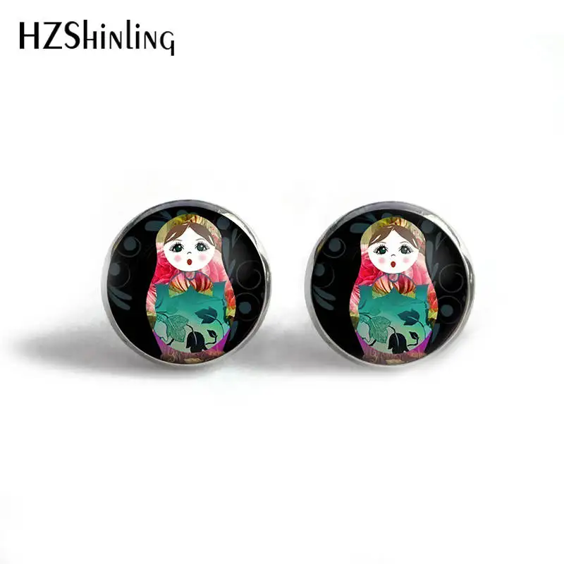 HZShinling Tradition Russian Doll Pattern Stud Earring for Women Classic Fashion Jewelry Russian Dolls Stud Earrings Glass HZ4
HZShinling Tradition Russian Doll Pattern Stud Earring for Women Classic Fashion Jewelry Russian Dolls Stud Earrings Glass HZ4