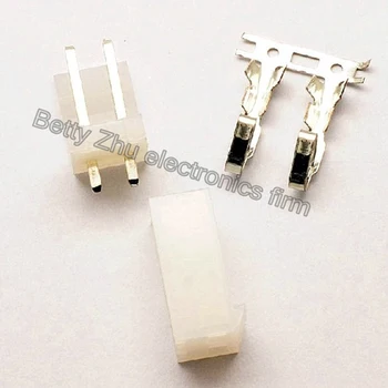 200PCS/LOT CH3.96 - 2P 2PIN terminal block 3.96MM pitch connector : plug + plastic straight needle socket + terminal
200PCS/LOT CH3.96 - 2P 2PIN terminal block 3.96MM pitch connector : plug + plastic straight needle socket + terminal