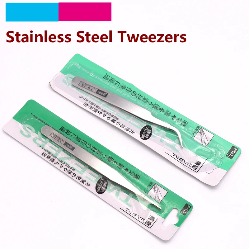 Electronics Industrial Tweezers Anti-static Curved Straight Tip Precision Stainless Forceps Watchmaker Phone Repair Hand Tools
Electronics Industrial Tweezers Anti-static Curved Straight Tip Precision Stainless Forceps Watchmaker Phone Repair Hand Tools