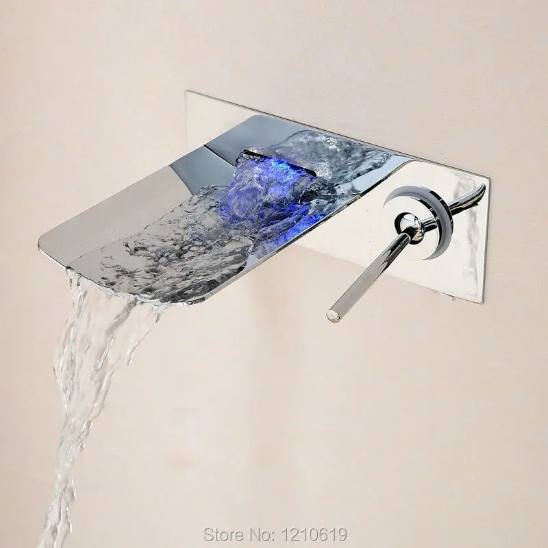 Uythner New Arrival Contemporary Waterfall Basin Sink Faucet LED Color Changing Mixer Tap Wall Mounted
Uythner New Arrival Contemporary Waterfall Basin Sink Faucet LED Color Changing Mixer Tap Wall Mounted