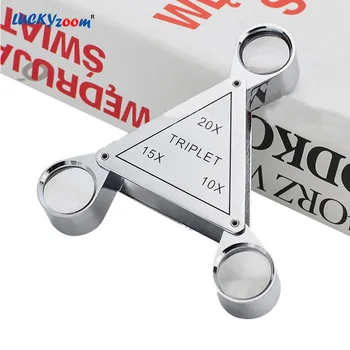 High-end Handheld Magnifier 10X 15X 20X Mini Magnifying Glass Optical Lens Metal Pocket Jewelry Magnifier Loupe Reading Lupa
High-end Handheld Magnifier 10X 15X 20X Mini Magnifying Glass Optical Lens Metal Pocket Jewelry Magnifier Loupe Reading Lupa
