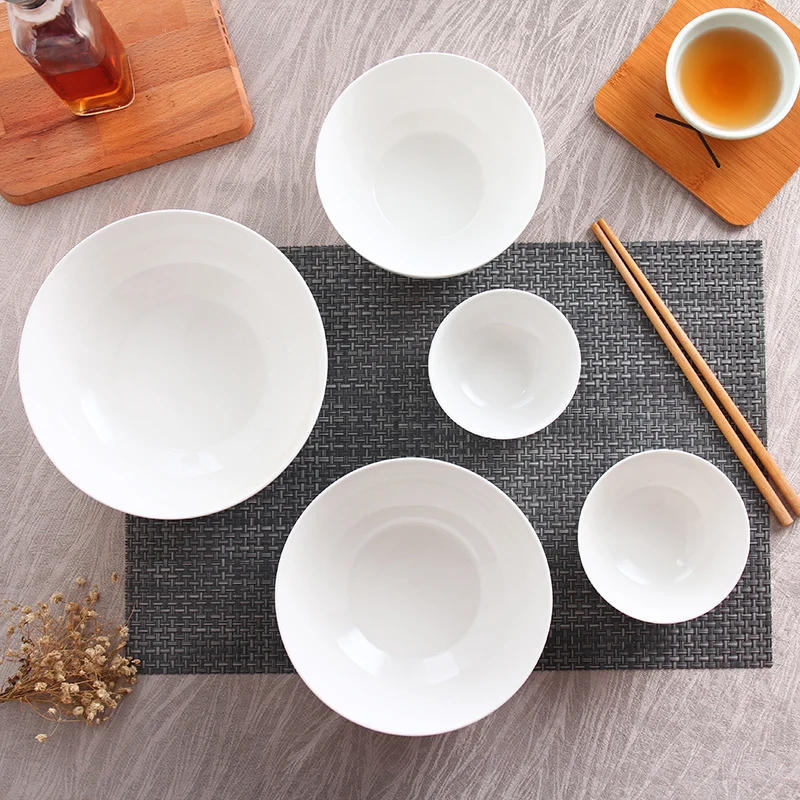 Ceramic rice bowl with pure white tableware dinnerware rainbow noodle dish bowl porcelain bubble noodle bowl 1pcs
Ceramic rice bowl with pure white tableware dinnerware rainbow noodle dish bowl porcelain bubble noodle bowl 1pcs