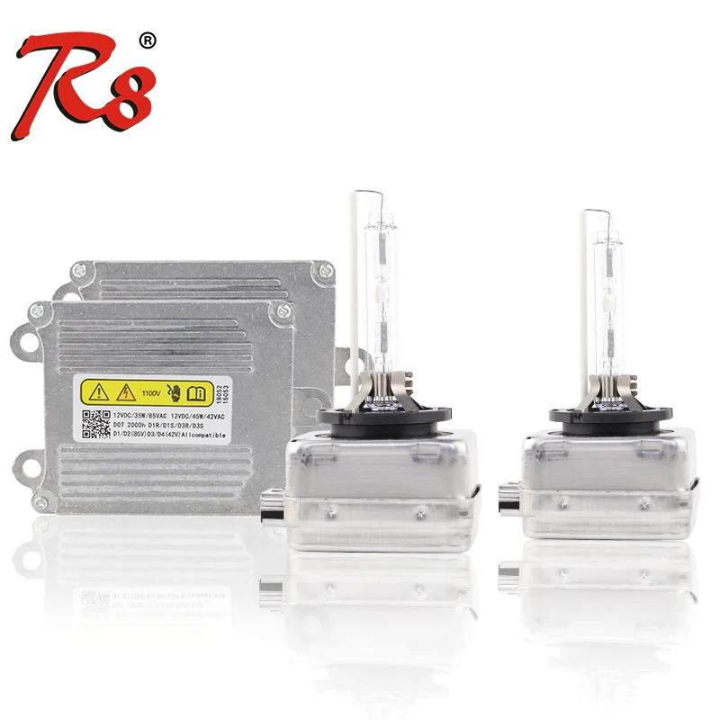 R8 Fast bright D1S D3S HID Xenon Conversion Kit CANBUS 4300K 6000K White 8000K 2*Ballast 2*Xenon Light Bulbs 35W No OBD Error
R8 Fast bright D1S D3S HID Xenon Conversion Kit CANBUS 4300K 6000K White 8000K 2*Ballast 2*Xenon Light Bulbs 35W No OBD Error