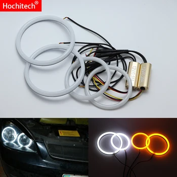 For Lada Priora VAZ 2170 2171 2172 White & Amber Dual color Cotton LED Angel eyes kit halo ring DRL Turn signal light
For Lada Priora VAZ 2170 2171 2172 White & Amber Dual color Cotton LED Angel eyes kit halo ring DRL Turn signal light