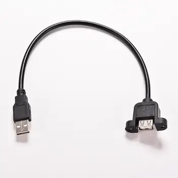 30CM USB 2.0 A Male to USB2.0 A Female Extension Molded Panel Mount Extention Port Cable USB 2.0 Male to Female Panel 1PC
30CM USB 2.0 A Male to USB2.0 A Female Extension Molded Panel Mount Extention Port Cable USB 2.0 Male to Female Panel 1PC