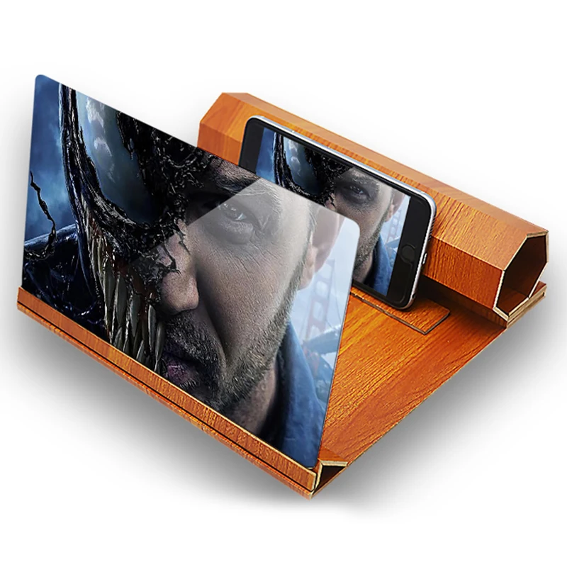Folding Video Phone Screen Magnifier Desktop 12 Inch Amplifying Glass 3D Stereoscopic Amplifier Mobile Screen Wood Holders
Folding Video Phone Screen Magnifier Desktop 12 Inch Amplifying Glass 3D Stereoscopic Amplifier Mobile Screen Wood Holders