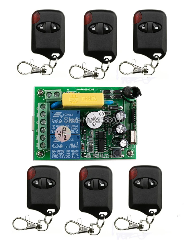 AC220V 2CH беспроводной переключатель системы дистанционного управления teleswitch 1 * приемник + 6 * передатчики кошачий глаз для приборов ворот гаража
AC220V 2CH беспроводной переключатель системы дистанционного управления teleswitch 1 * приемник + 6 * передатчики кошачий глаз для приборов ворот гаража