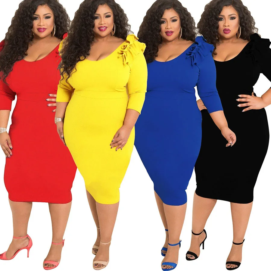 new style African Women clothing Dashiki fashion elastic High material Pure color plus-size dress L XL 2XL 3XL 4XL 5XL 7071
new style African Women clothing Dashiki fashion elastic High material Pure color plus-size dress L XL 2XL 3XL 4XL 5XL 7071