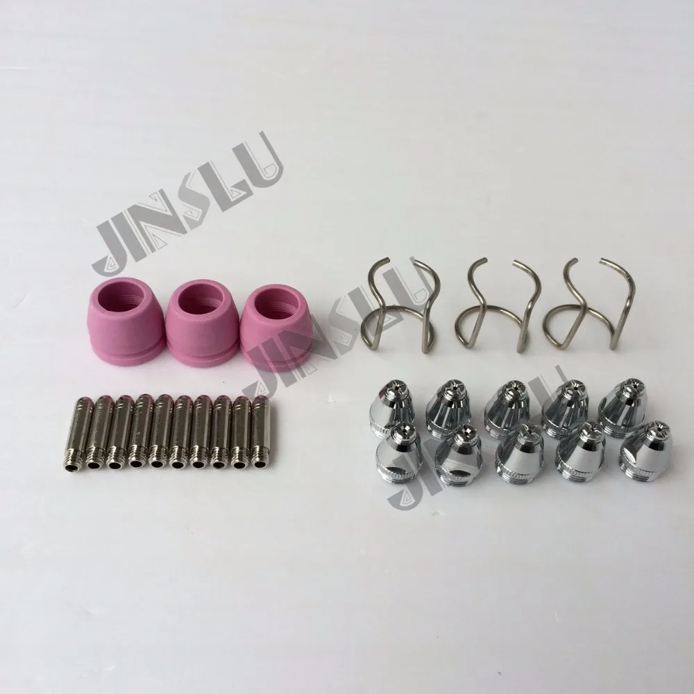 Free Shipping P60 WSD-60P Plasma Cutting Torch Consumables Electrode Tip Shield Cup Spacer Guide 26PCS
Free Shipping P60 WSD-60P Plasma Cutting Torch Consumables Electrode Tip Shield Cup Spacer Guide 26PCS