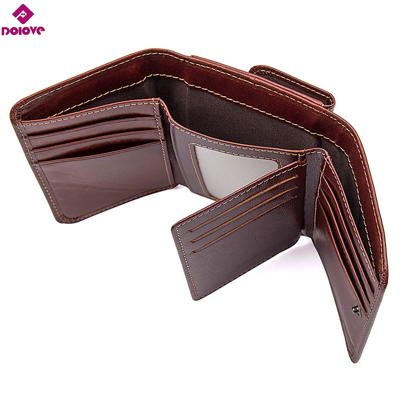 2017 New arrival genuine leather men wallets Retro High-quality Multi card short wallet Men's Cow Leather RFID Card Holder
2017 New arrival genuine leather men wallets Retro High-quality Multi card short wallet Men's Cow Leather RFID Card Holder