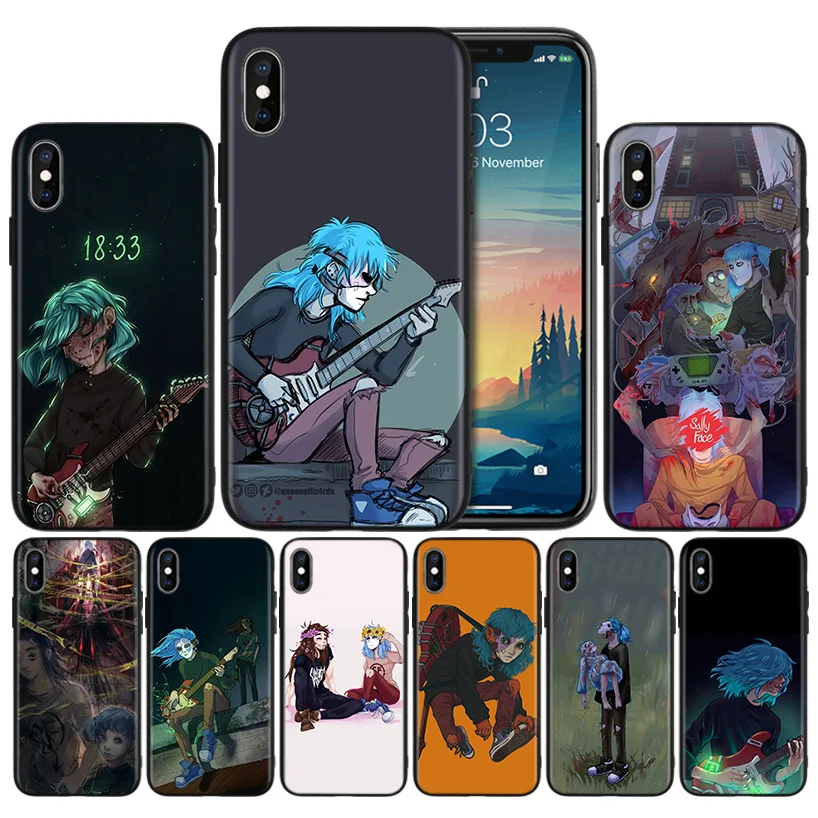 Sally Face Game Black Silicone Case Cover for iPhone 7 8 XS Max XR X 6 6S 5 5C 5S SE Plus 7Plus 8Plus 6Plus 6sPlus Fundas Capa
Sally Face Game Black Silicone Case Cover for iPhone 7 8 XS Max XR X 6 6S 5 5C 5S SE Plus 7Plus 8Plus 6Plus 6sPlus Fundas Capa