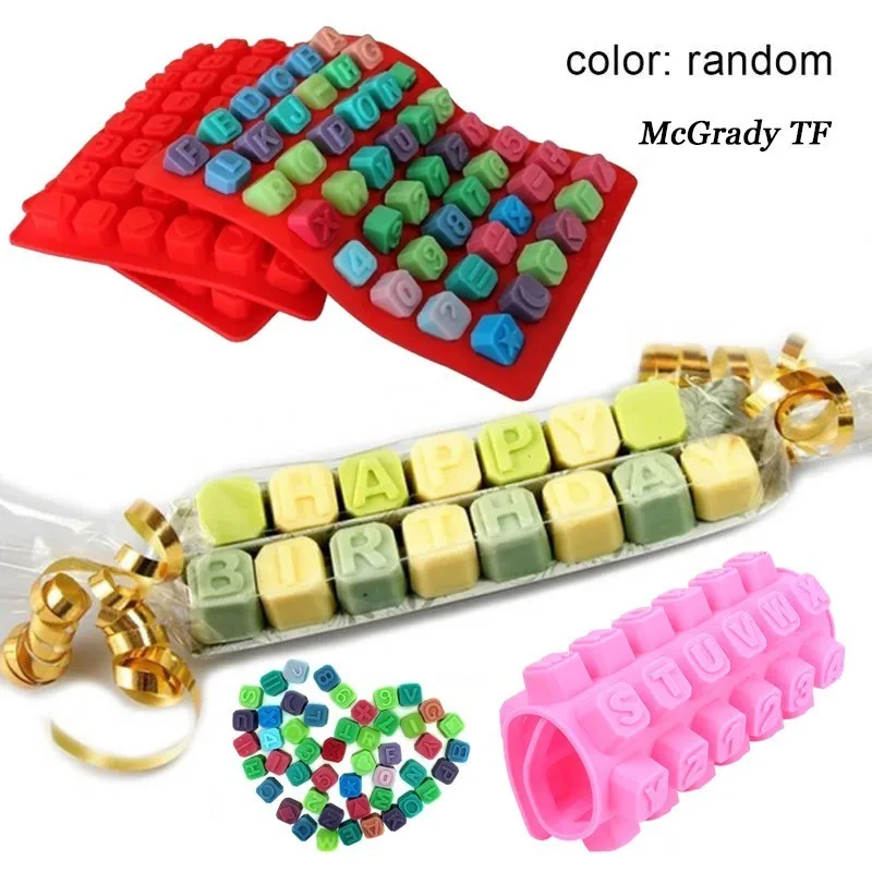 Silicone Mold Alphabets Letters Chocolate Mold Jelly Ice Mold Tray Maker Silicone Candy Fondant Cake Decoration Tools
Silicone Mold Alphabets Letters Chocolate Mold Jelly Ice Mold Tray Maker Silicone Candy Fondant Cake Decoration Tools