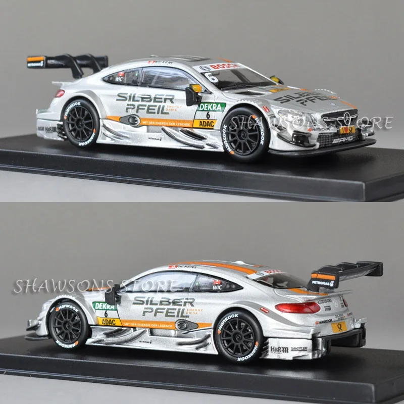 Литая модель автомобиля 1:43 AMG C 63 DTM картина гоночной команды копия коллекций |