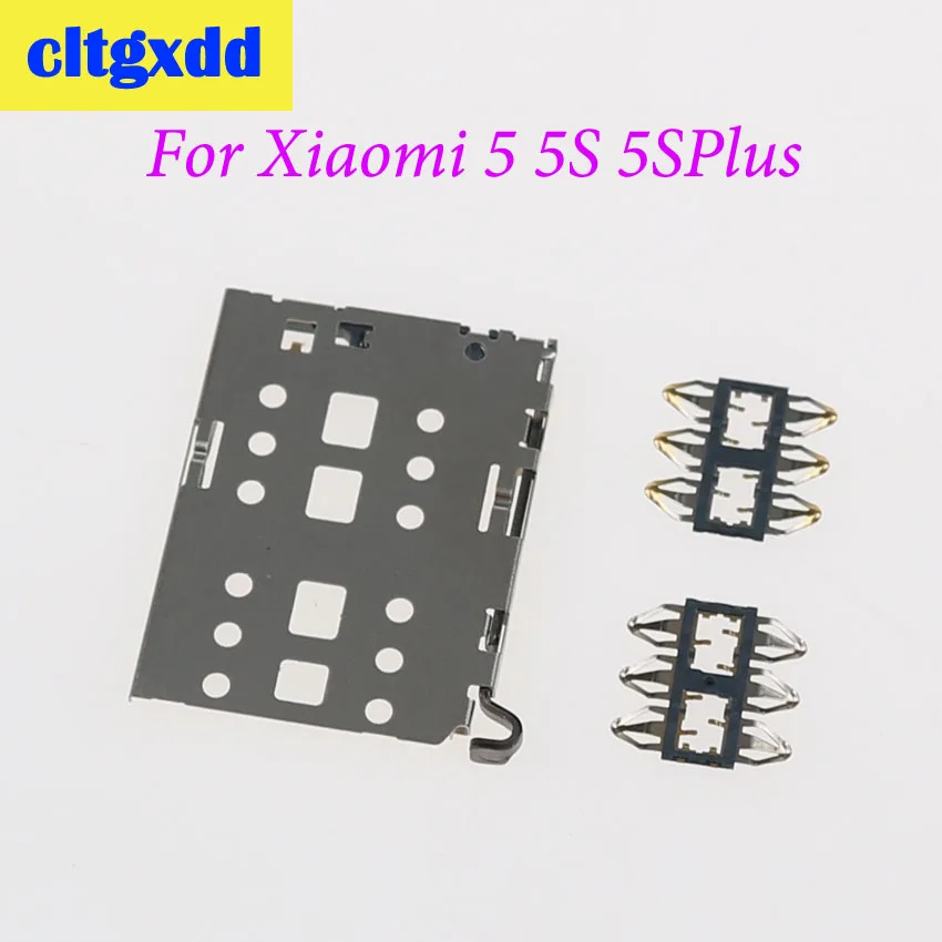 Cltgxdd для Xiaomi Mi5 5S 5Splus устройство чтения SIM-карт разъем держатель карт замена |