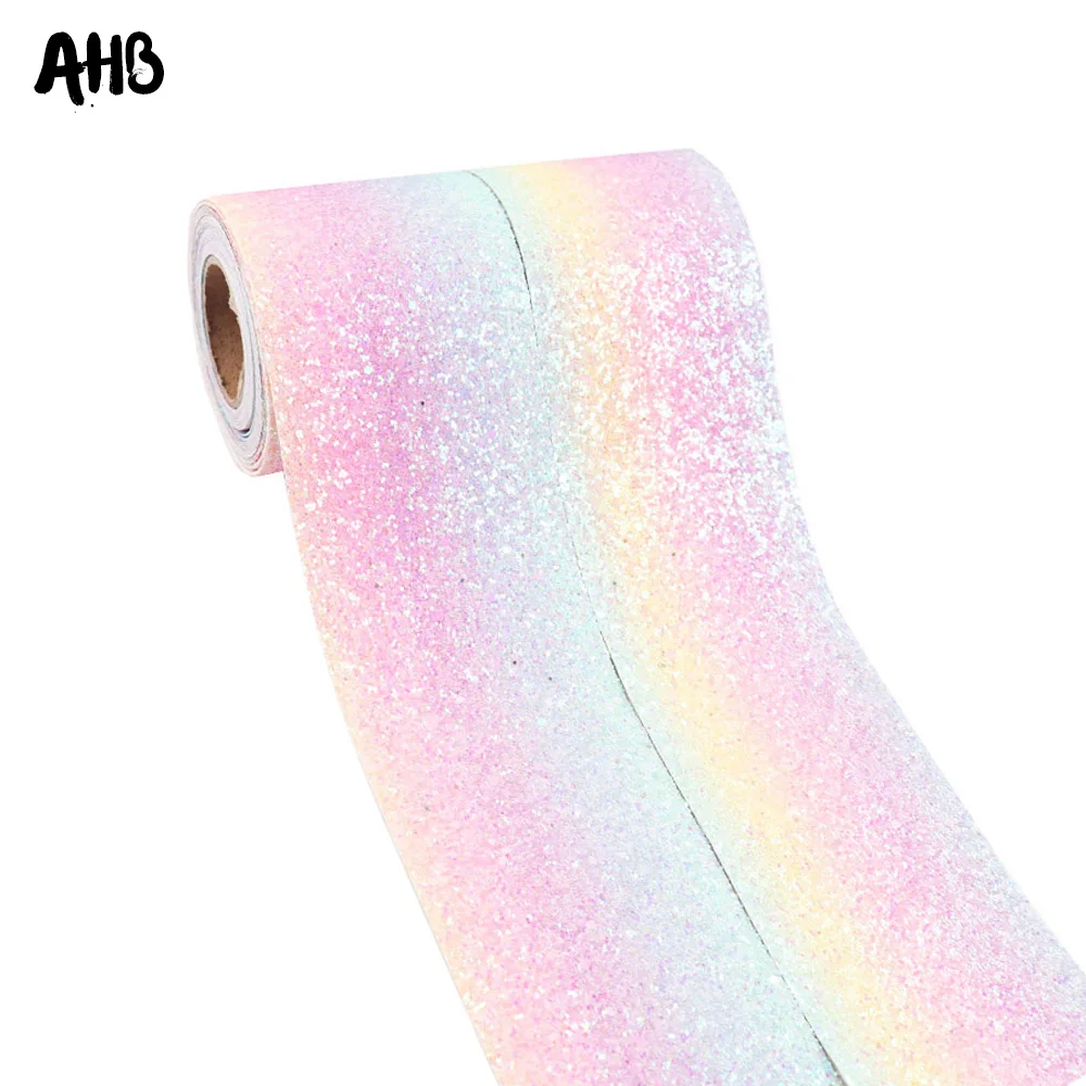 2y/lot 3" Glitter Ribbon Rainbow Colorful Sequin Ribbon 75mm DIY Hair Bow Accessories Phone Case Handmade Crafts Decor Materials
2y/lot 3" Glitter Ribbon Rainbow Colorful Sequin Ribbon 75mm DIY Hair Bow Accessories Phone Case Handmade Crafts Decor Materials