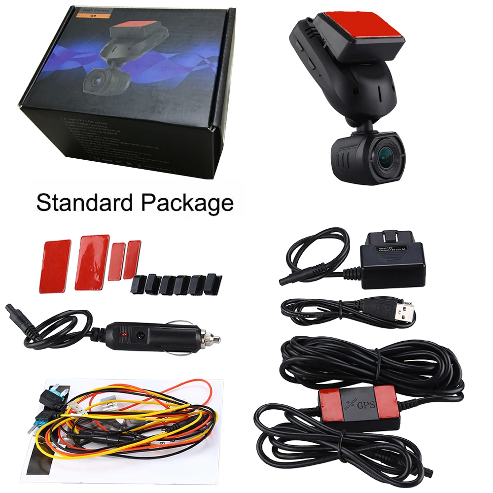 Conkim Новое поступление мини Q9 Dash камера автомобильный dvr конденсатор 1296P 1080P Full HD
