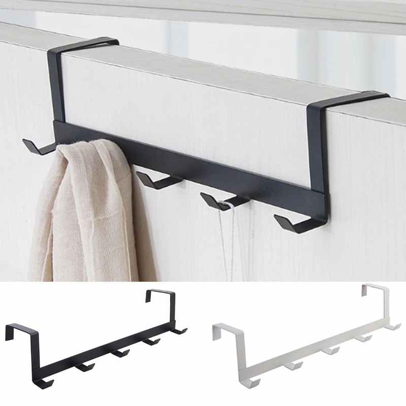 Practical Wrought Iron Door Hook Wall Hanger Hat Durable Kitchen 5 Hooks Towel Hat Clothes Wall Hook Over Door Bearing About 5kg
Practical Wrought Iron Door Hook Wall Hanger Hat Durable Kitchen 5 Hooks Towel Hat Clothes Wall Hook Over Door Bearing About 5kg
