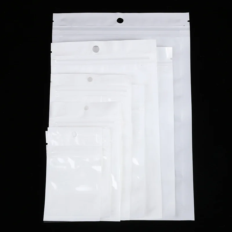 Wholesale 50/500pcs 12cmX20cm White/Clear retail zipper bag reusable plastic packaging bag headset USB bag gift jewelry bags
Wholesale 50/500pcs 12cmX20cm White/Clear retail zipper bag reusable plastic packaging bag headset USB bag gift jewelry bags