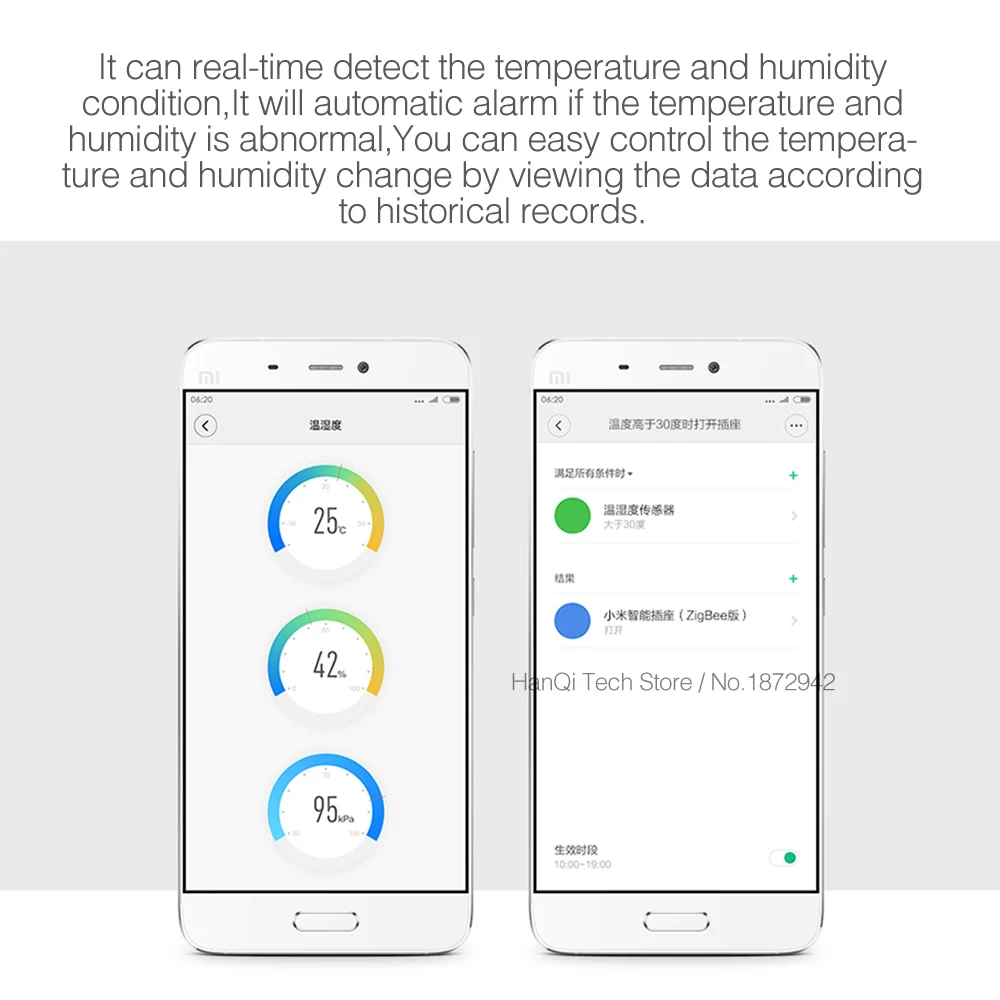 Smart Temperature and Humidity Sensor-neiye02
