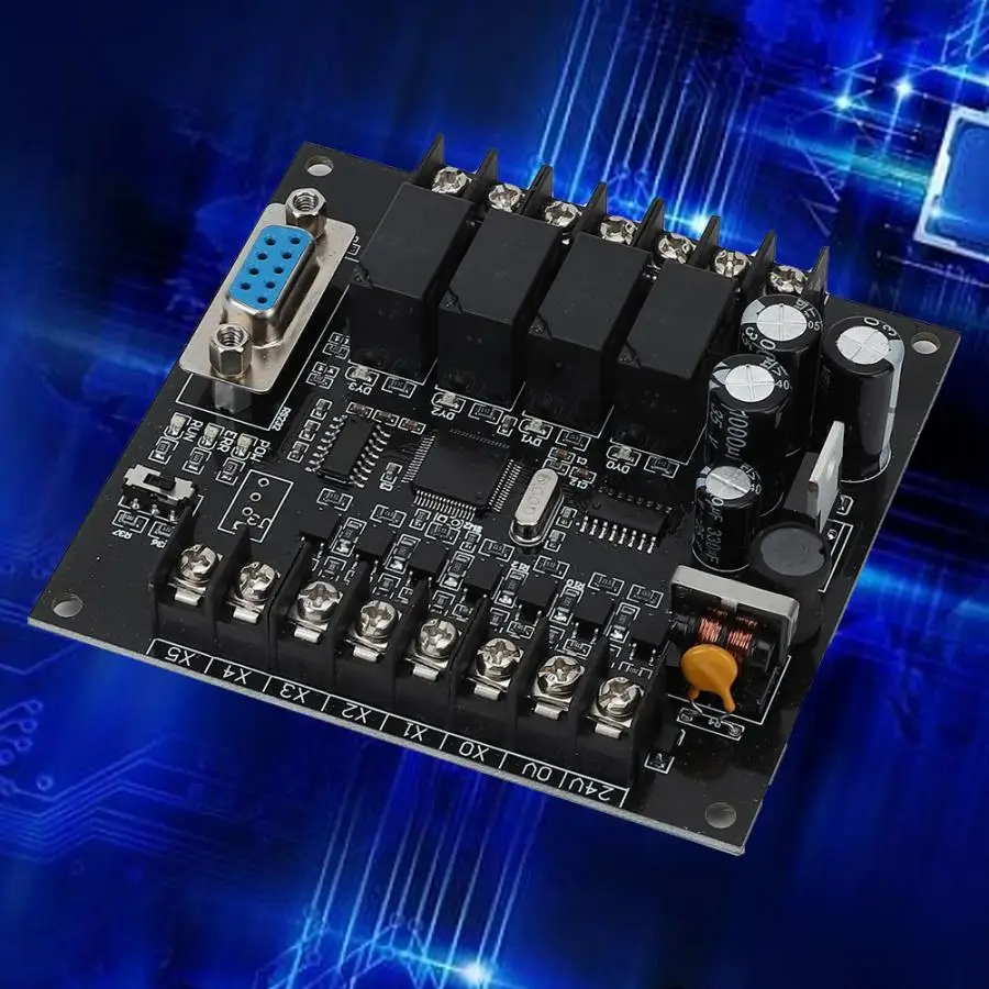 PLC Industrial Control Board DC 24V Regulator FX1N-20MR Programmable Logic Relay Delay Board Module
PLC Industrial Control Board DC 24V Regulator FX1N-20MR Programmable Logic Relay Delay Board Module