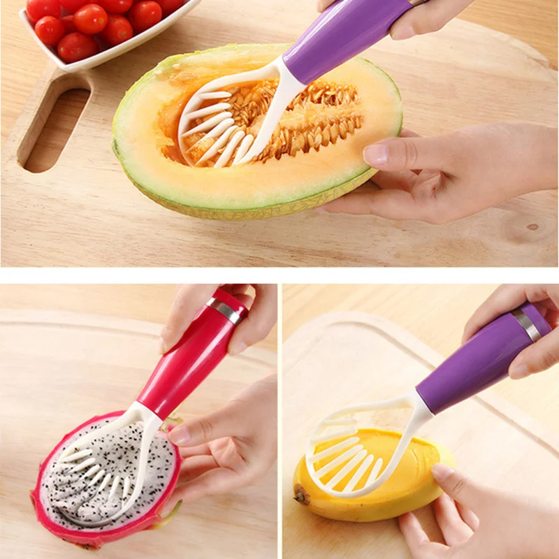 Multifunction plastic remove seeds device,fruit seeds and dig fruit flesh for kiwi cantaloupe pitaya mango, kitchen accessories.
Multifunction plastic remove seeds device,fruit seeds and dig fruit flesh for kiwi cantaloupe pitaya mango, kitchen accessories.