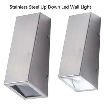 Up DownLED sconce wall lamp 304 stainless steel Decorative lighting for home led wall mounted Porch light with GU10 spot light
Up DownLED sconce wall lamp 304 stainless steel Decorative lighting for home led wall mounted Porch light with GU10 spot light