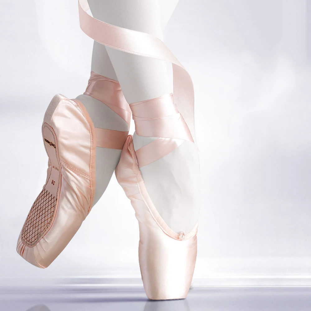 Pointed Shoes Bandage Ballet Dance Shoes Girl Professional Canvas/Satin Dance Shoes with Silicone Toe Pads Women Shoes Flats
Pointed Shoes Bandage Ballet Dance Shoes Girl Professional Canvas/Satin Dance Shoes with Silicone Toe Pads Women Shoes Flats