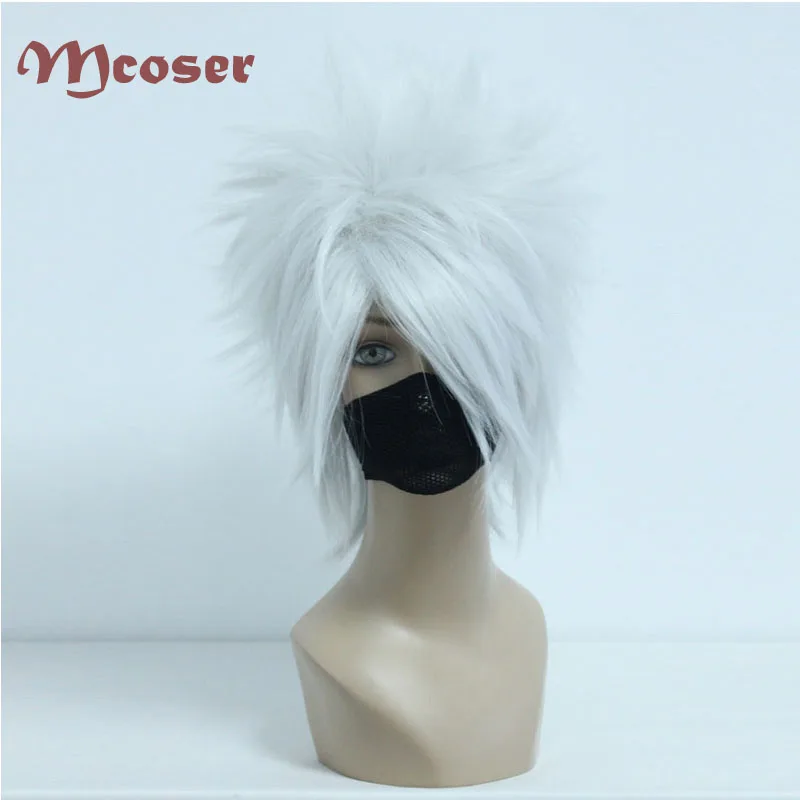 MCOSER 35cm Short NARUTO-Hatake Kakashi Silvery Gray Anime Cosplay Costume Wig
MCOSER 35cm Short NARUTO-Hatake Kakashi Silvery Gray Anime Cosplay Costume Wig