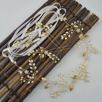 4 Pcs/Set Bridal Wedding Hair Accessories Women Leaf Flower Branch Pearl Crystal Headbands Hairpins Engagement Head Deacoration
4 Pcs/Set Bridal Wedding Hair Accessories Women Leaf Flower Branch Pearl Crystal Headbands Hairpins Engagement Head Deacoration