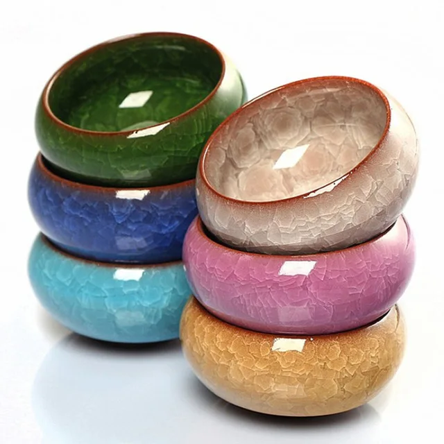 Chinese Kung Fu TeaCup Characteristics Colored Ceramic Glaze Tea Set ice crack Cup 6 pcs Carp Purple Clay Tea Cups
Chinese Kung Fu TeaCup Characteristics Colored Ceramic Glaze Tea Set ice crack Cup 6 pcs Carp Purple Clay Tea Cups